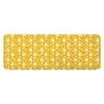 thumbnail image 1 of Yellow Lemon Fruit Shapes Orange Pattern Kitchen Rug Mat,Kitchen Runner Rugs Non Skid Washable,Decorative Kitchen Floor Mats for Kitchen,Sink,Laundry,17"x47.2", 1 of 7