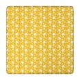 thumbnail image 1 of Yellow Lemon Fruit Shapes Orange Pattern Square Fitted Tablecloth with Elastic Edge,Square Table Cover,Washable Elastic Table Cover for Home Kitchen Party Decor 34"x34", 1 of 6