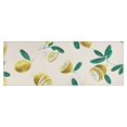 thumbnail image 1 of Yellow Lemon Fruit Slices Beige Pattern Kitchen Rug Mat,Kitchen Runner Rugs Non Skid Washable,Decorative Kitchen Floor Mats for Kitchen,Sink,Laundry,17"X47", 1 of 5