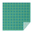 thumbnail image 1 of Yellow Lemon Fruit Slices Blue Pattern Square Tablecloth,Waterproof Square Table Cover,Wipeable Spillproof Washable Table Cover for Home Kitchen Party Decor 60"x60"(152x152cm), 1 of 6