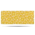 thumbnail image 1 of Yellow Lemon Fruit Slices Orange Pattern Bathroom Rugs Mat,Non Slip Microfiber Bathroom Rug,Rubber Backing,Soft Bathroom Mats for Bathroom Floor,Tub and Shower,60x24in(150x60cm), 1 of 5