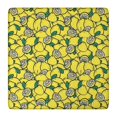 thumbnail image 1 of Yellow Lemon Fruit Slices Square Fitted Tablecloth with Elastic Edge,Square Table Cover,Washable Elastic Table Cover for Home Kitchen Party Decor 36"x36", 1 of 6