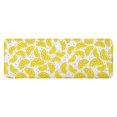 thumbnail image 1 of Yellow Lemon Fruit Slices White Pattern Kitchen Rug Mat,Kitchen Runner Rugs Non Skid Washable,Decorative Kitchen Floor Mats for Kitchen,Sink,Laundry,17"x47.2", 1 of 7