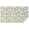 thumbnail image 1 of Yellow Lemon Fruit Slices White Pattern Rectangle Tablecloth 60"x102",Waterproof Polyester Rectangle Table Cloth, Wipeable Spillproof Polyester Tablecloth for Dining, Camping, Indoor and Outdoor, 1 of 6