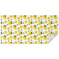 thumbnail image 1 of Yellow Lemon Fruit Slices White Pattern Rectangle Tablecloth 60"x120",Waterproof Polyester Rectangle Table Cloth, Wipeable Spillproof Polyester Tablecloth for Dining, Camping, Indoor and Outdoor, 1 of 6
