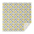 thumbnail image 1 of Yellow Lemon Fruit Slices White Pattern Square Tablecloth,Waterproof Square Table Cover,Wipeable Spillproof Washable Table Cover for Home Kitchen Party Decor 60"x60"(152x152cm), 1 of 6