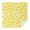 thumbnail image 1 of Yellow Lemon Fruit Slices White Pattern Square Tablecloth,Waterproof Square Table Cover,Wipeable Spillproof Washable Table Cover for Home Kitchen Party Decor 52"x52"(132x132cm), 1 of 6