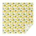 thumbnail image 1 of Yellow Lemon Fruit Slices White Pattern Square Tablecloth,Waterproof Square Table Cover,Wipeable Spillproof Washable Table Cover for Home Kitchen Party Decor 42"X42"(107x107cm), 1 of 6