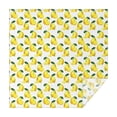 thumbnail image 1 of Yellow Lemon Fruit Slices White Pattern Square Tablecloth,Waterproof Square Table Cover,Wipeable Spillproof Washable Table Cover for Home Kitchen Party Decor 60"x60"(152x152cm), 1 of 6