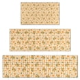 thumbnail image 1 of Yellow Lemon Fruit Trees Orange Pattern Kitchen Rugs Sets Of 3,Kitchen Runner Rugs Non Skid Washable,Decorative Kitchen Floor Mats for Kitchen,Sink,Laundry,17"x30"+ 17"x47" + 17"x59", 1 of 6