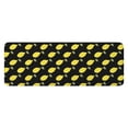thumbnail image 1 of Yellow Lemon Fruits Black Pattern Kitchen Rug Mat,Kitchen Runner Rugs Non Skid Washable,Decorative Kitchen Floor Mats for Kitchen,Sink,Laundry,17"x47.2", 1 of 7