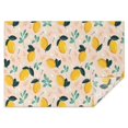 thumbnail image 1 of Yellow Lemon Fruits GreenLeaves Pattern Rectangle Tablecloth 60"x84",Waterproof Polyester Rectangle Table Cloth, Wipeable Spillproof Polyester Tablecloth for Dining, Camping, Indoor and Outdoor, 1 of 5