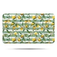 thumbnail image 1 of Yellow Lemon Fruits StripedGreen Pattern Bathroom Rugs Mat,Non Slip Microfiber Bathroom Rug,Rubber Backing,Soft Bathroom Mats for Bathroom Floor,Tub and Shower,17x30in(43x75cm), 1 of 5