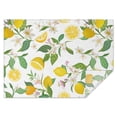 thumbnail image 1 of Yellow Lemon Fruits Table Cloth,Wrinkle Resistant Table Cover with Polyester,Waterproof Reusable Table Clothes for Home Decor Summer Spring Picnic Dining Holiday (Rectangle,60x84inch), 1 of 5