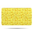 thumbnail image 1 of Yellow Lemon Slices Yellow Pattern Bathroom Rugs Mat,Non Slip Microfiber Bathroom Rug,Rubber Backing,Soft Bathroom Mats for Bathroom Floor,Tub and Shower,17x30in(43x75cm), 1 of 5