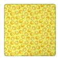 thumbnail image 1 of Yellow Lemon Slices Yellow Pattern Square Fitted Tablecloth with Elastic Edge,Square Table Cover,Washable Elastic Table Cover for Home Kitchen Party Decor 36"x36", 1 of 6