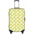 thumbnail image 1 of Yellow Lemon Travel Luggage Protector Case Suitcase Cover Elastic Scratch-Proof, Multi-Size, 1 of 6
