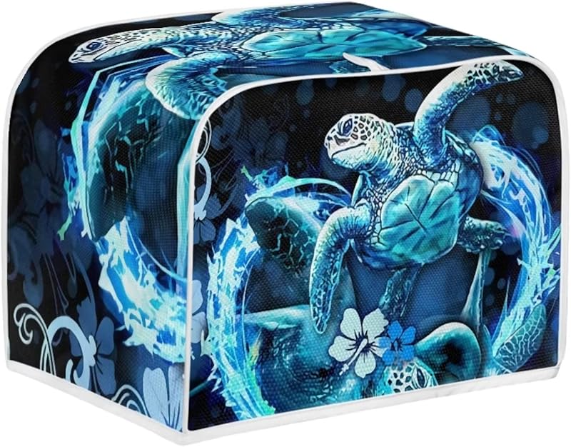 Sunflower Print Bread Machine & Toaster Cover - Dust-Proof Washable Appliance Cover For 2/4 Slice Toasters - View #12