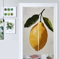 thumbnail image 1 of Yellow Lemon With Leaves Door Curtain Nordic Living Room DoorCurtain Porch Partition Curtain Kitchen Rative Half Curtain, 1 of 4