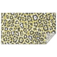 thumbnail image 1 of Yellow Leopard Print Pattern Rectangle Tablecloth 60"x102",Waterproof Polyester Rectangle Table Cloth, Wipeable Spillproof Polyester Tablecloth for Dining, Camping, Indoor and Outdoor, 1 of 6
