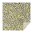 thumbnail image 1 of Yellow Leopard Print Pattern Square Tablecloth,Waterproof Square Table Cover,Wipeable Spillproof Washable Table Cover for Home Kitchen Party Decor 52"x52"(132x132cm), 1 of 6