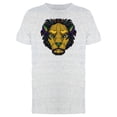 thumbnail image 1 of Yellow Lion Head T-Shirt Men -Image by Shutterstock, Male Medium, 1 of 2
