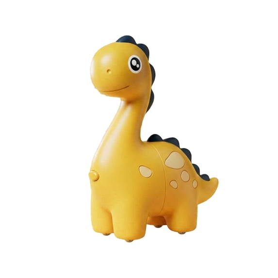 Yellow Long Neck Dinosaur Toy - Dynamic Stretching & Deformation On Impact And Collision - For , Preschoolers, , Boys, Girls, Interactive Play, Educational