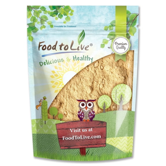 Yellow Maca Powder, 0.5 Pounds — Raw, Vegan, Kosher — by Food to Live