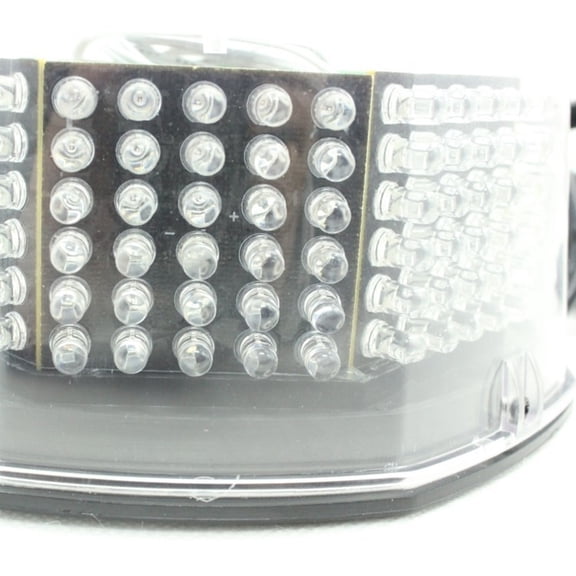 Yellow Magnetic 240 LED Strobe Light Car Roof Rotating Beacon Emergency Lamp NEW
