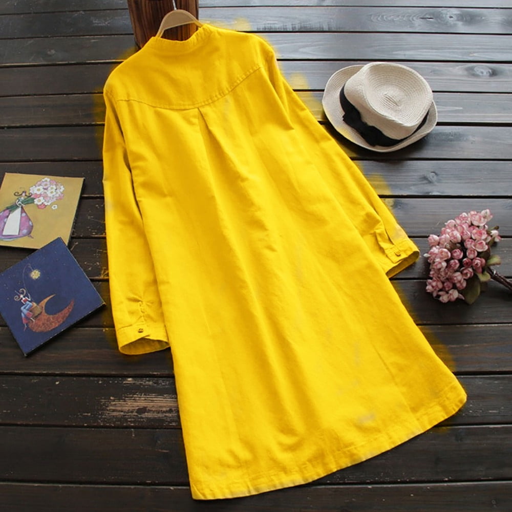 Yellow Maxi Dresses for Women 2024, Polyester Womens Wedding Guest ...