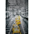 thumbnail image 1 of "Yellow Means Go" Painting Print on Brushed Aluminum, 1 of 5