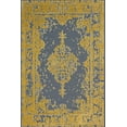 thumbnail image 1 of Yellow Medallion Area Rugs for Living Room Washable Rugs Boho Moroccan Area Rug Soft Neutral Geometric Bohemian Carpet Distressed Indoor Rug for Bedroom Dining Room Office Foldable Nonslip Rug, 1 of 9