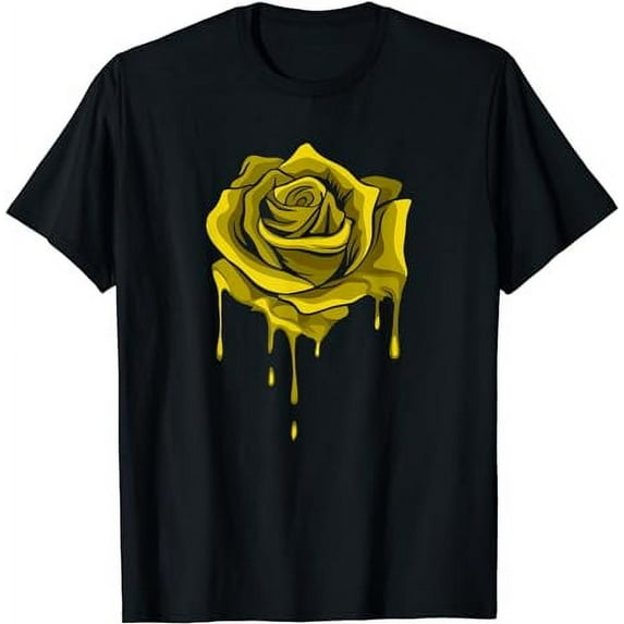 Yellow Melting Rose - Garden Gardener Botanist Flowers Rose T-Shirt