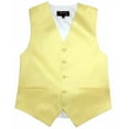 thumbnail image 1 of Yellow Men's Satin Vest Spencer J's - 5XL, 1 of 4