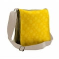 thumbnail image 1 of Yellow Messenger Bag, Sun Solar Sketchy, Unisex Cross-body, by Ambesonne, 1 of 2