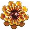 thumbnail image 1 of Yellow Metal Flower Wall Decor, 1 of 1
