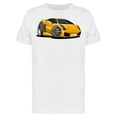 thumbnail image 1 of Yellow Modern Car T-Shirt Men -Image by Shutterstock, Male Small, 1 of 2