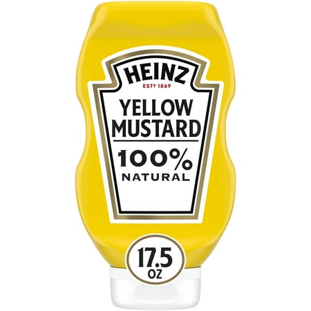 Yellow Mustard Squeeze Bottle