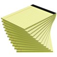 Yellow Note Pads, 12 Pack Legal Pads 4x6 Inch, Notepad of Lined Paper