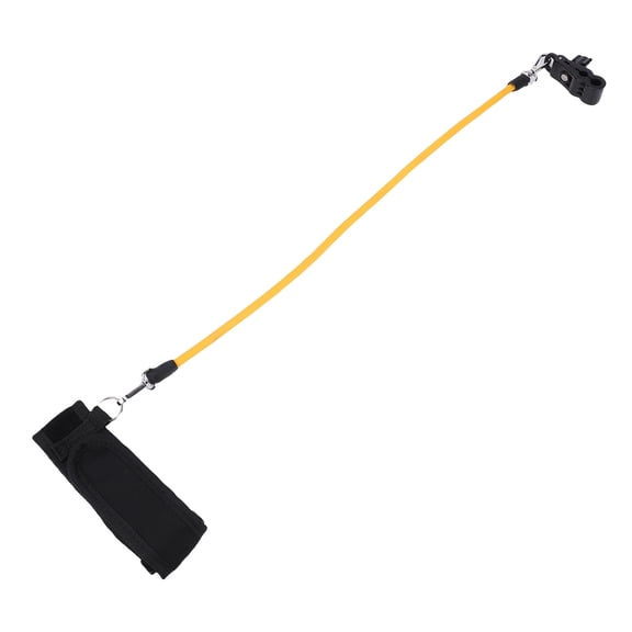 Yellow Nylon  Swing Trainer Rope with Storage Bag - Portable Elastic Resistance Band for Speed, Flexibility & Strength Practice Indoor Outdoor Exercise