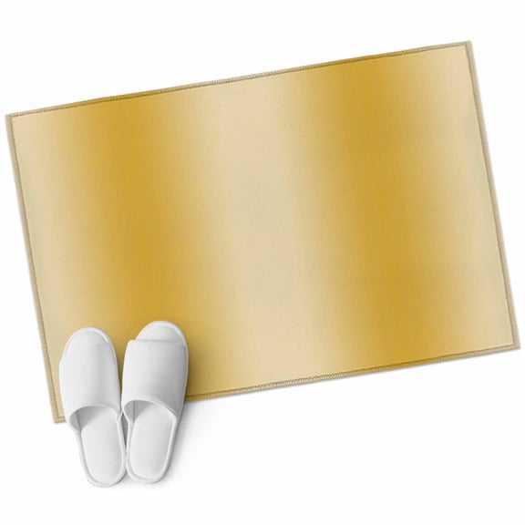 Yellow Ombre Entryway Rug 2x3 Area Rug Washable Indoor Doormat Small Bathroom Rugs Non-Slip Low Pile Accent Throw Rugs Modern Abstract Art Farmhouse Gradient Floor Carpet for Kitchen Bedroom Entrance