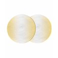 thumbnail image 1 of Yellow Ombre Round 15 Inch Placemats Set of 2, Modern Gradient Abstract Art HeatResistant Non Slip Place Mats for Dining Table, Wipeable Braided Kitchen Table Mats for Housewarming, 1 of 9