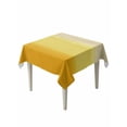 thumbnail image 1 of Yellow Ombre Table Cloth, Waterproof Tablecloth for Square Tables, Modern Abstract Art Abstract Reusable Washable Fabric Table Cover for Restaurant Kitchen Dining Tables 54"x54", 1 of 9