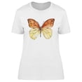 thumbnail image 1 of Yellow - Orange Butterfly  T-Shirt Women -Image by Shutterstock, Female Large, 1 of 2