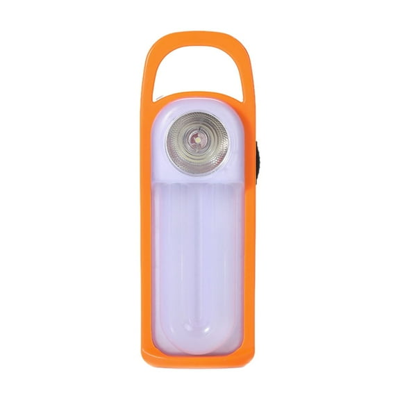 Yellow Outdoor Camping Tent Light Compact Portable Led Flashlight With Rechargeable Battery Rainproof Design And Plastic Housing For Patio Emergency Lighting Hiking 2.24X1.42X6.34 In 0.19