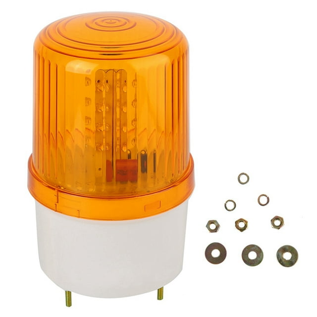 Yellow Outdoor Warehouse LED Warning Light Flashing Beacon Traffic