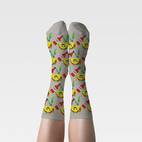 Yellow Owl Workshop Womens Taco Crew Socks