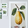 thumbnail image 1 of Yellow Pear With Leaves Door Curtain Nordic Living Room DoorCurtain Porch Partition Curtain Kitchen Rative Half Curtain, 1 of 4