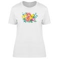 thumbnail image 1 of Yellow Peonies Ikebana T-Shirt Women -Image by Shutterstock, Female Medium, 1 of 2
