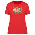 thumbnail image 1 of Yellow Peonies Ikebana T-Shirt Women -Image by Shutterstock, Female Medium, 1 of 2